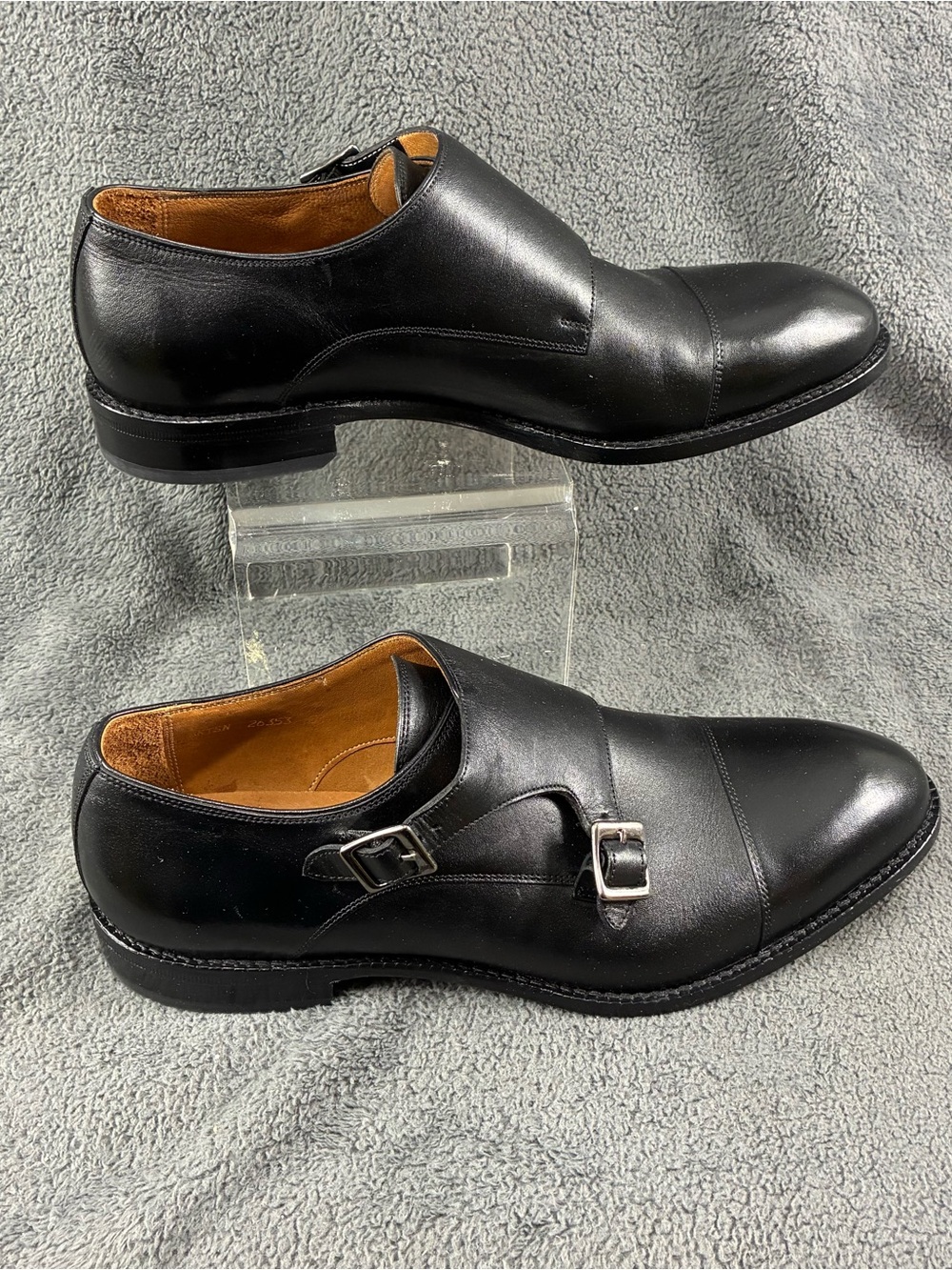 Beckett Simonon Hoyt Double Monk Strap Cap Toe 10.5